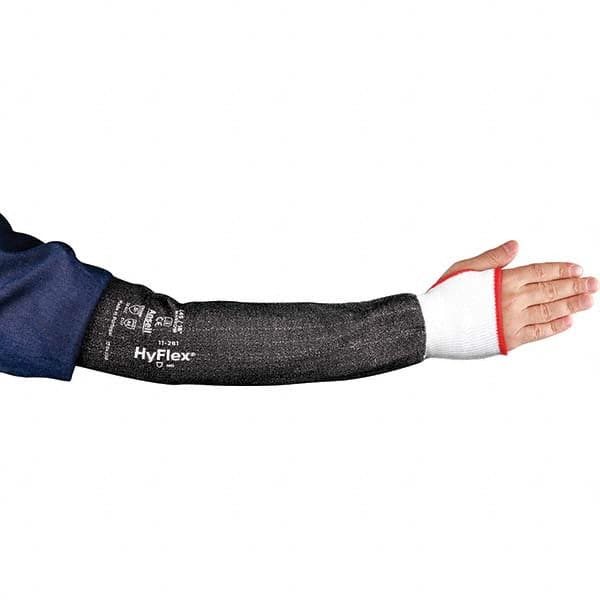 Ansell - Sleeves; Type: Cut Resistant ; Material: Kevlar ; Thumb Hole: No ; Closures: Knit Wrist ; Length (Inch): 12; 12 ; Size: Wide - Exact Tool & Supply