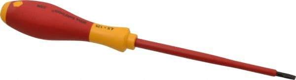 Wiha - Standard Slotted Screwdriver - Ergonomic Handle - Exact Tool & Supply