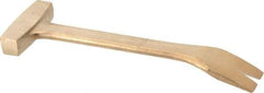 Ampco - 9" OAL Nonsparking Crate Opener - Aluminum Bronze - Exact Tool & Supply
