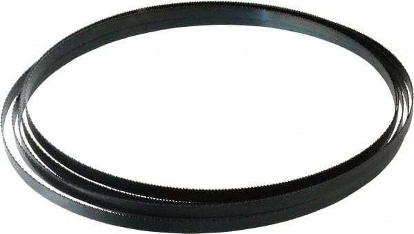 Starrett - 14 TPI, 12' 6" Long x 3/8" Wide x 0.025" Thick, Welded Band Saw Blade - Carbon Steel, Toothed Edge, Raker Tooth Set, Flexible Back, Contour Cutting - Exact Tool & Supply