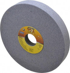 Norton - 7" Diam x 1-1/4" Hole x 1" Thick, J Hardness, 60 Grit Surface Grinding Wheel - Aluminum Oxide, Type 5, Medium Grade, 3,600 Max RPM, Vitrified Bond, One-Side Recess - Exact Tool & Supply