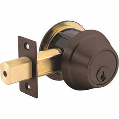 Stanley - 6 Pin Schlage C Single Cylinder Deadbolt - Exact Tool & Supply