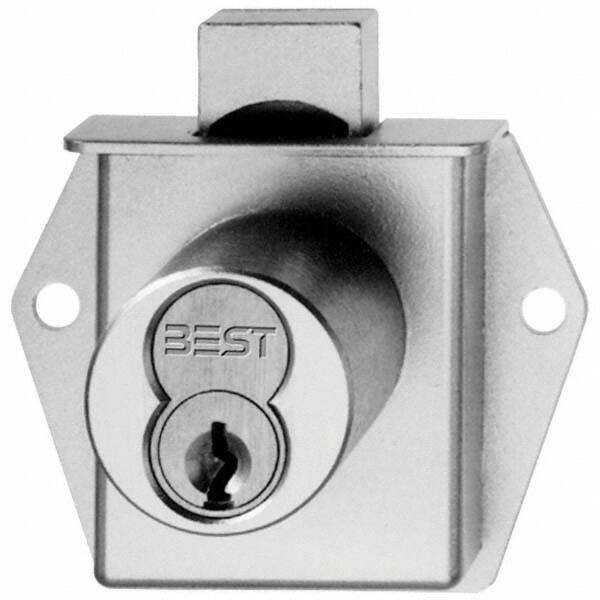 Best - Cabinet Components & Accessories Type: Cabinet Lock For Use With: All Cabinets - Exact Tool & Supply