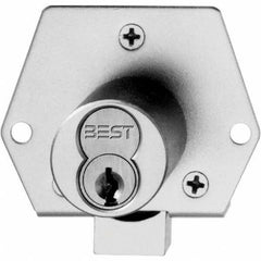 Best - Cabinet Components & Accessories Type: Cabinet Lock For Use With: All Cabinets - Exact Tool & Supply