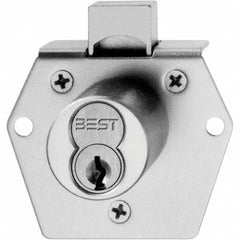 Best - Cabinet Components & Accessories Type: Cabinet Lock For Use With: All Cabinets - Exact Tool & Supply