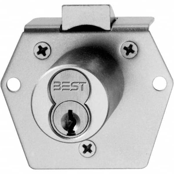 Best - Cabinet Components & Accessories Type: Cabinet Lock For Use With: All Cabinets - Exact Tool & Supply