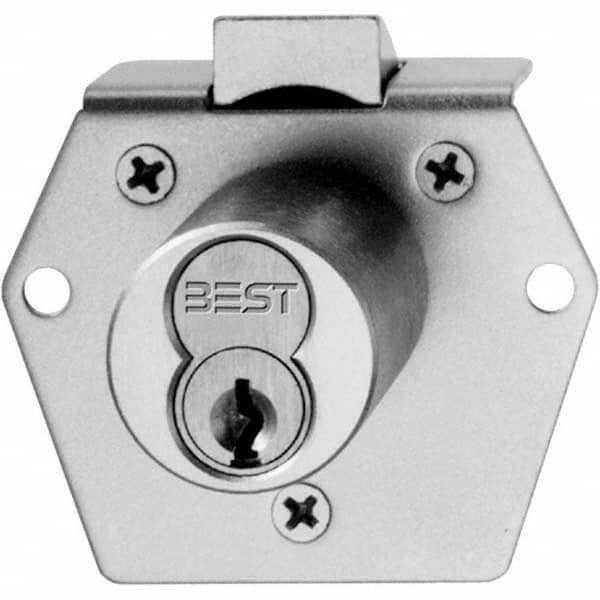 Best - Cabinet Components & Accessories Type: Cabinet Lock For Use With: All Cabinets - Exact Tool & Supply