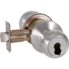 Best - Knob Locksets Type: Entrance Door Thickness: 1 3/8 - 2 - Exact Tool & Supply