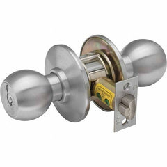 Best - Knob Locksets Type: Privacy Door Thickness: 1 3/8 - 2 - Exact Tool & Supply