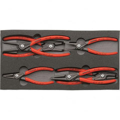 Knipex - Plier Sets Set Type: Retaining Ring Pliers Number of Pieces: 6 - Exact Tool & Supply