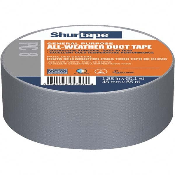 Shurtape - PC 8 General Purpose Grade, Co-Extruded Duct Tape - Exact Tool & Supply