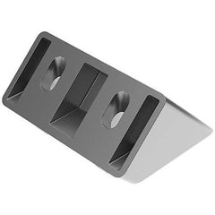 FATH - 38.1mm Wide, 0.1808" High, 45° T-Slotted Aluminum Extrusion Supports - Exact Tool & Supply
