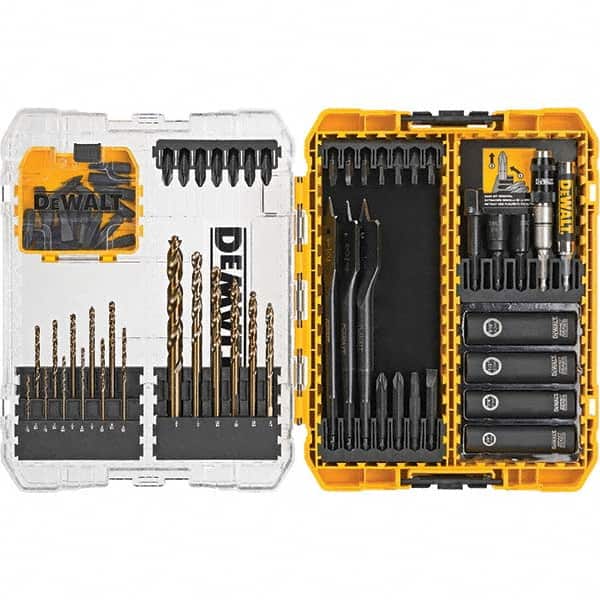 DeWALT - Power & Impact Screwdriver Bit Sets Point Type: Pilot Tool Type: Impact Hex Bit Set - Exact Tool & Supply