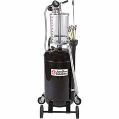 JohnDow - Oil Drain Containers Type: Pressurized Evacuation Drain w/Casters Container Size: 20 Gal. - Exact Tool & Supply