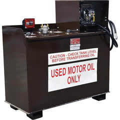 JohnDow - Oil Drain Containers Type: Pedestal Style Oil Drain Container Size: 180 Gal - Exact Tool & Supply