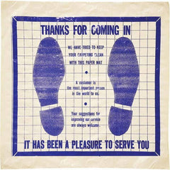 JohnDow - Vehicle Interior Covers Type: Floor Mat Color: White - Exact Tool & Supply