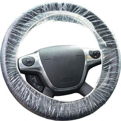 JohnDow - Vehicle Interior Covers Type: Steering Wheel Cover Color: Clear - Exact Tool & Supply
