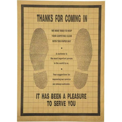 JohnDow - Vehicle Interior Covers Type: Floor Mat Color: Brown - Exact Tool & Supply