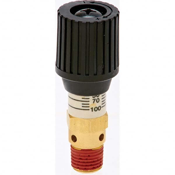 Control Devices - 1/4" Inlet, ASME Safety Valve - Exact Tool & Supply