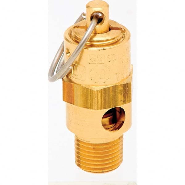 Control Devices - 1/8" Inlet, ASME Safety Valve - Exact Tool & Supply