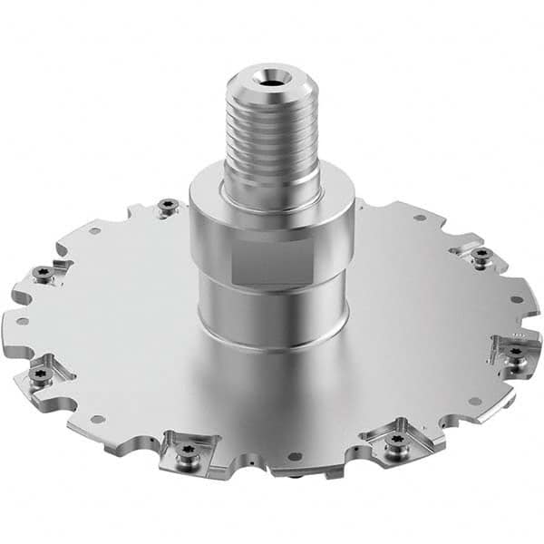 Seco - Combimaster Connection, 4mm Cutting Width, 45.2mm Depth of Cut, 125mm Cutter Diam, 16 Tooth Indexable Slotting Cutter - Exact Tool & Supply