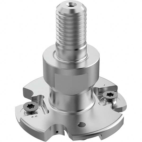 Seco - Combimaster Connection, 6mm Cutting Width, 14.9mm Depth of Cut, 50mm Cutter Diam, 4 Tooth Indexable Slotting Cutter - Exact Tool & Supply
