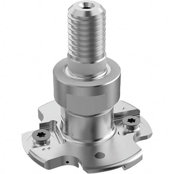 Seco - Combimaster Connection, 4mm Cutting Width, 11.6mm Depth of Cut, 40mm Cutter Diam, 4 Tooth Indexable Slotting Cutter - Exact Tool & Supply