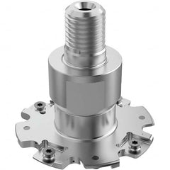 Seco - Combimaster Connection, 5/32" Cutting Width, 0.7047" Depth of Cut, 2-1/2" Cutter Diam, 8 Tooth Indexable Slotting Cutter - Exact Tool & Supply