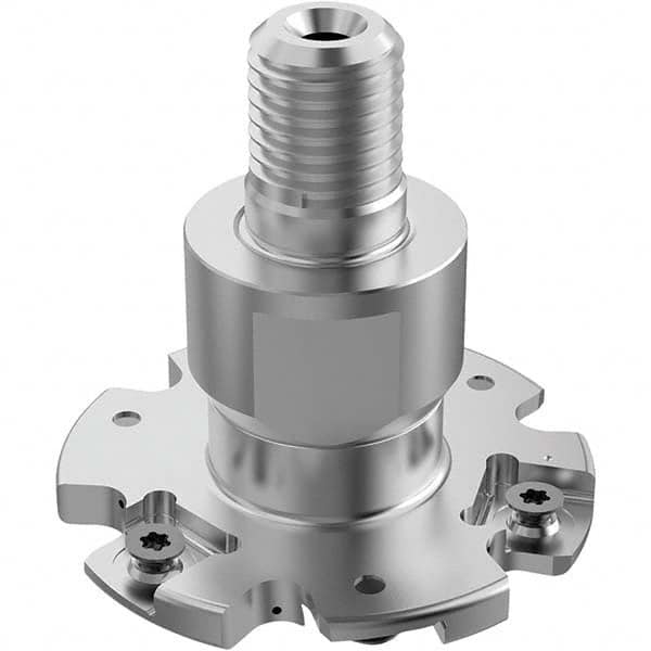 Seco - Combimaster Connection, 1/4" Cutting Width, 0.7047" Depth of Cut, 2-1/2" Cutter Diam, 6 Tooth Indexable Slotting Cutter - Exact Tool & Supply