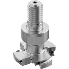 Seco - Combimaster Connection, 10mm Cutting Width, 11.5mm Depth of Cut, 40mm Cutter Diam, 4 Tooth Indexable Slotting Cutter - Exact Tool & Supply