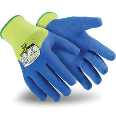 HexArmor - Size L (9), ANSI Cut Lvl A9, Nitrile Coated Cut Resistant Gloves - Exact Tool & Supply