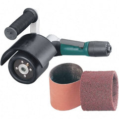 Dynabrade - 0.4 hp, 3,200 RPM Finishing Sander - 21 CFM Air Consumption, 6.21 bar Air Pressure, 1/4 NPT Inlet - Exact Tool & Supply