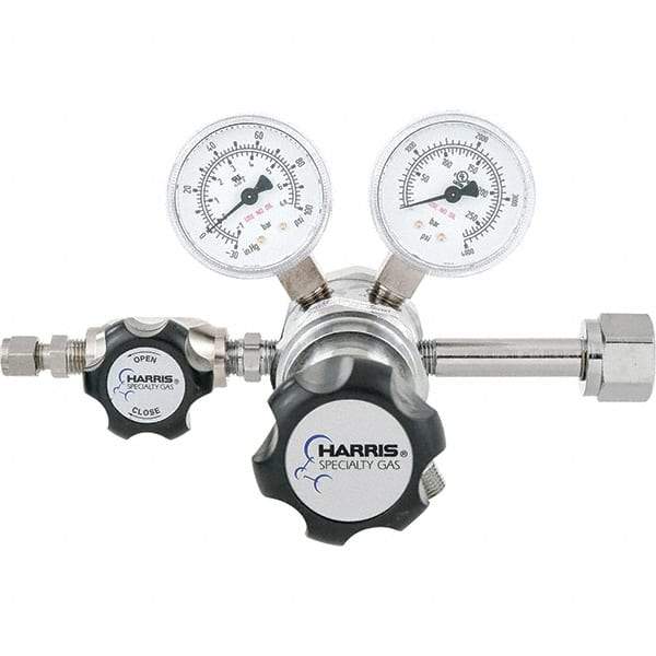Harris Products - Welding Regulators   Gas Type: Carbon Dioxide    CGA Inlet Connection: 320 - Exact Tool & Supply