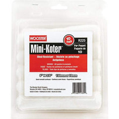 Wooster Brush - Paint Roller Covers   Type: Mini Roller    Nap Size (Inch): 3/8 - Exact Tool & Supply