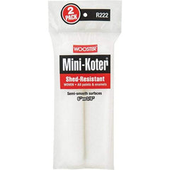 Wooster Brush - Paint Roller Covers   Type: Mini Roller    Nap Size (Inch): 3/8 - Exact Tool & Supply