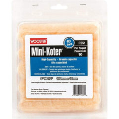 Wooster Brush - Paint Roller Covers   Type: Mini Roller    Nap Size (Inch): 1/2 - Exact Tool & Supply