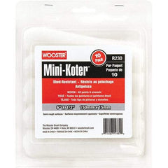 Wooster Brush - Paint Roller Covers   Type: Mini Roller    Nap Size (Inch): 1/2 - Exact Tool & Supply