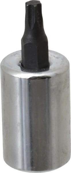 Proto - 3/8" Drive, T25 Torx Bit Socket - 1-23/32" OAL, 5/8" Bit Length - Exact Tool & Supply
