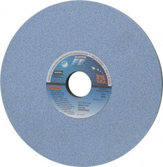 Norton - 8" Diam x 1-1/4" Hole x 1/2" Thick, I Hardness, 60 Grit Surface Grinding Wheel - Ceramic, Type 1, Medium Grade, 3,600 Max RPM, Vitrified Bond, No Recess - Exact Tool & Supply