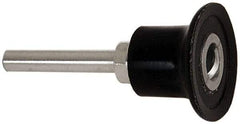 Norton - 1-1/2" Diam Quick-Change Type R Disc Backing Pad - 1/4" Shank Diam, Medium Density, 30,000 RPM, Speed-Lok TR Compatible - Exact Tool & Supply
