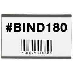 Value Collection - Label Holders Backing: Magnetic Width (Inch): 5 - Exact Tool & Supply
