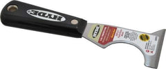 Hyde Tools - 2-1/2" Wide Carbon Steel Taping Knife - Stiff, Nylon Handle, 7-1/4" OAL - Exact Tool & Supply