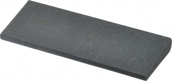 Norton - 4-1/2" Long x 1-3/4" Diam x 1/2" Thick, Silicon Carbide Sharpening Stone - Round, Medium Grade - Exact Tool & Supply