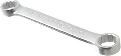 Proto - 5/8" x 3/4" 12 Point Box Wrench - Double End, 1-27/32" Head Diam x 13/32" Head Thickness, 6-1/8" OAL, Steel, Satin Finish, 15° Offset - Exact Tool & Supply