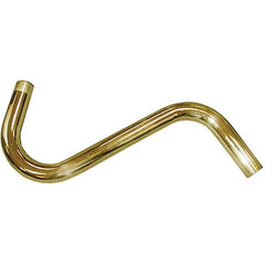 Jones Stephens - Shower Supports & Kits Type: S-Shaped Shower Arm Length (Inch): 8 - Exact Tool & Supply