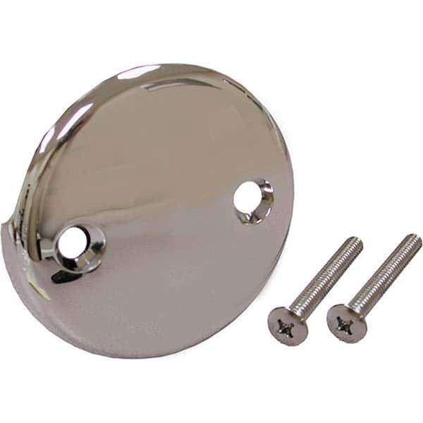 Jones Stephens - Shower Heads & Accessories Type: Overflow Plate Finish/Coating: Chrome Plated - Exact Tool & Supply