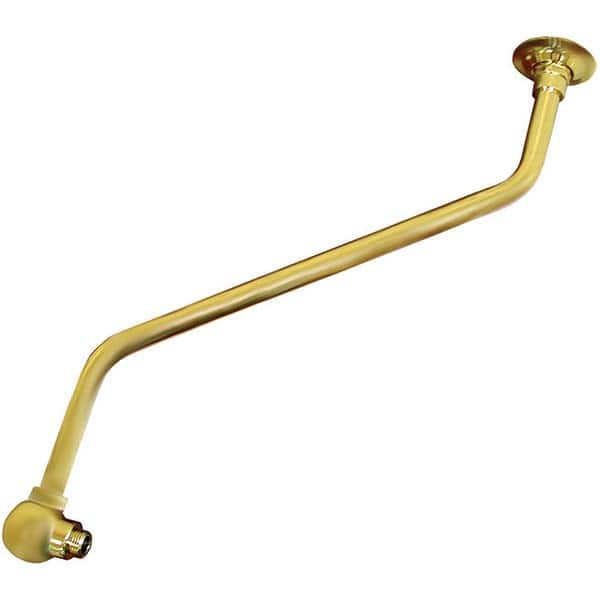 Jones Stephens - Shower Supports & Kits Type: Raised Bend Shower Arm Length (Inch): 18 - Exact Tool & Supply