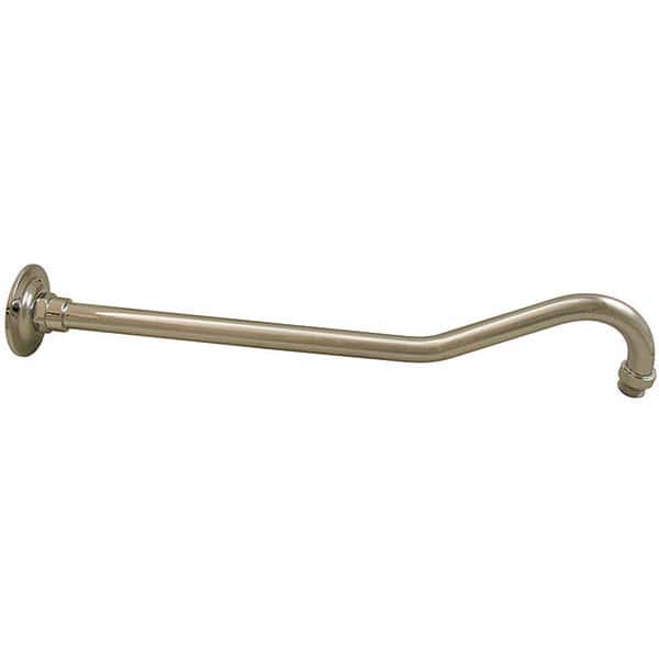 Jones Stephens - Shower Supports & Kits Type: Raised Bend Shower Arm Length (Inch): 18 - Exact Tool & Supply
