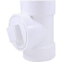 Jones Stephens - Drain, Waste & Vent Pipe Fittings Type: Cleanout Test Tee w/Cleanout Plug Fitting Size: 3 (Inch) - Exact Tool & Supply