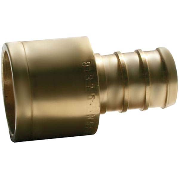 Jones Stephens - Brass & Chrome Pipe Fittings Type: Female Sweat Adapter Fitting Size: 1 x 1 - Exact Tool & Supply